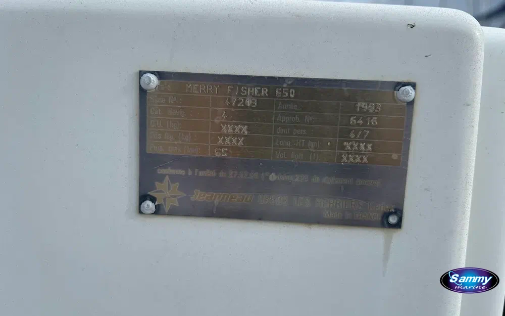 slider 18 Jeanneau Merry Fisher 650