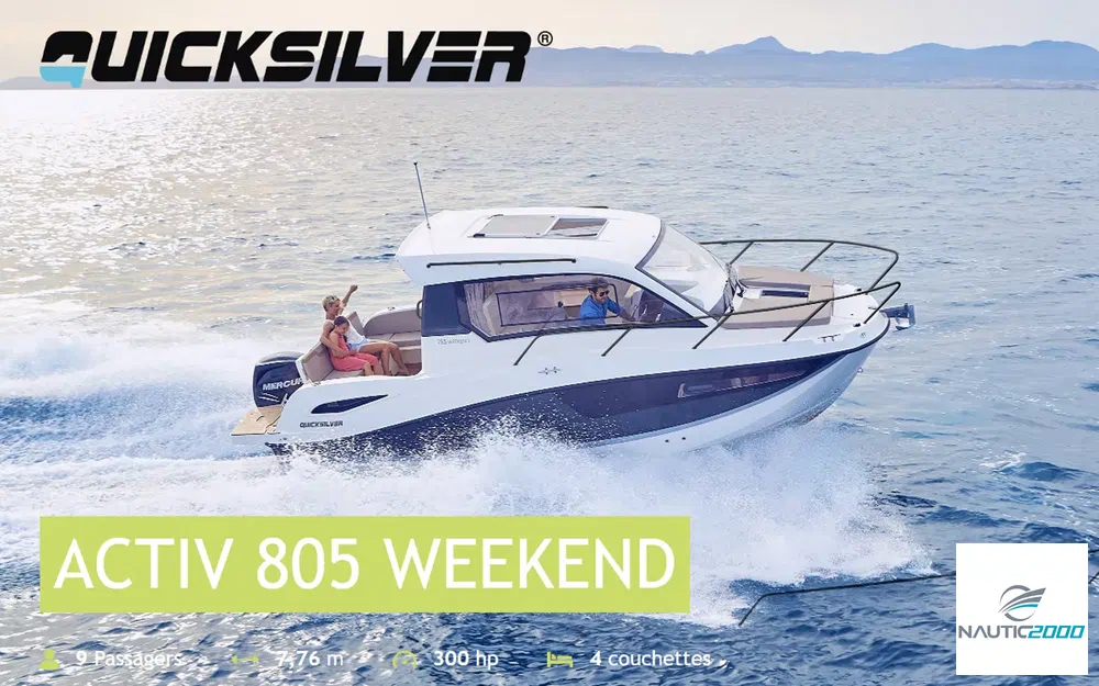 slider 0 Quicksilver Activ 805 Weekend