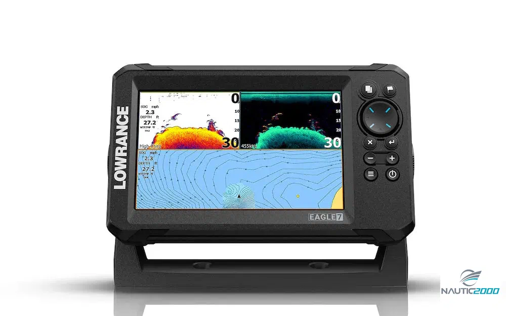 slider 0 Lowrance Eagle 7″ combiné GPS / sondeur avec sonde HDI 50/200 kHz