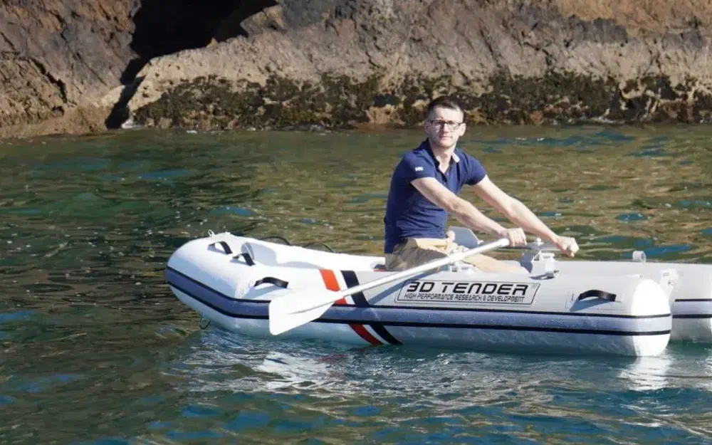 3D Tender Twin V-Shape 180