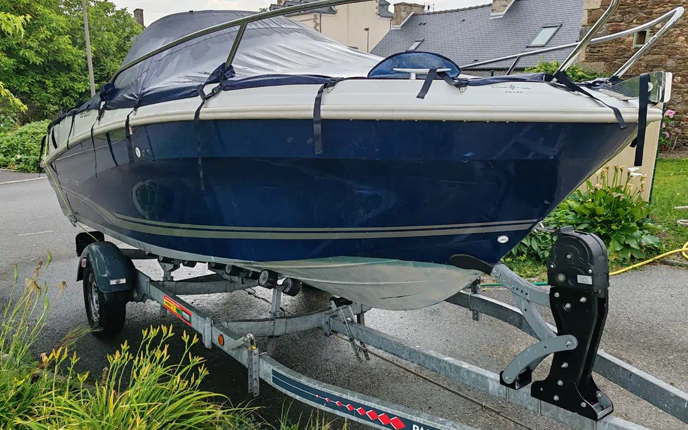 Jeanneau  (2021) YAMAHA 115 et REMORQUE PAM