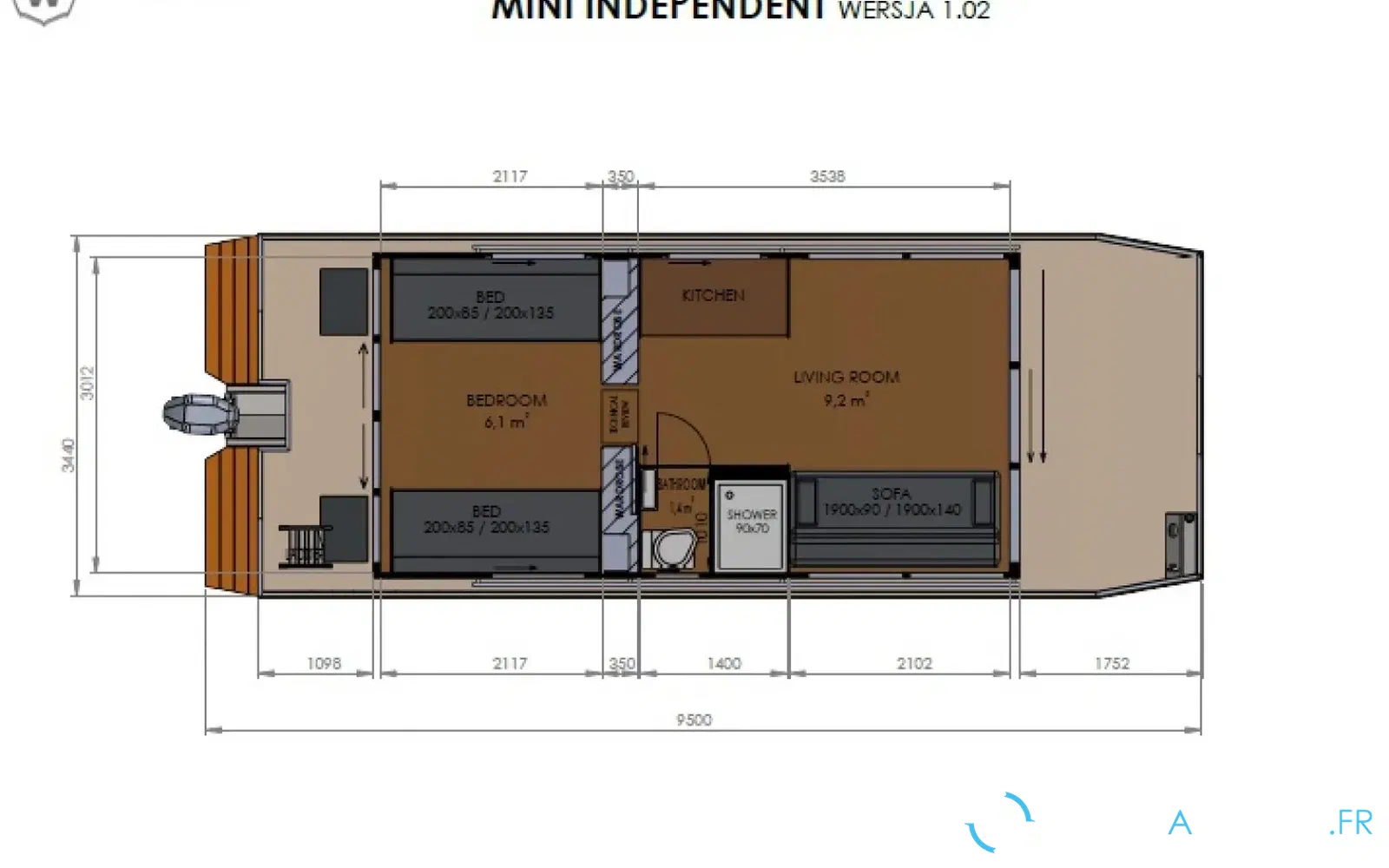 slider 10 House Boat Independant Mini