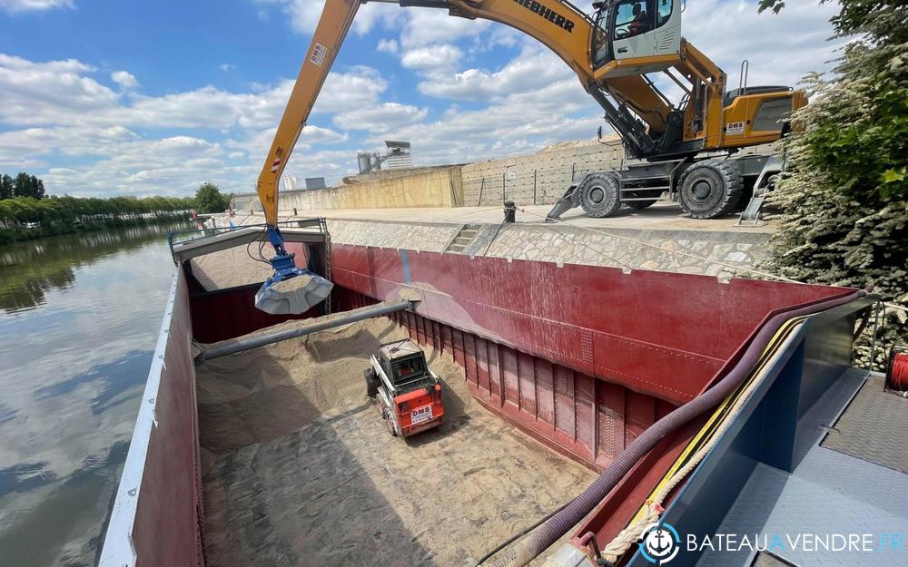 Bateau De Fret Automoteur 50x6,5m - 600t De Charge exterieur photo de présentation