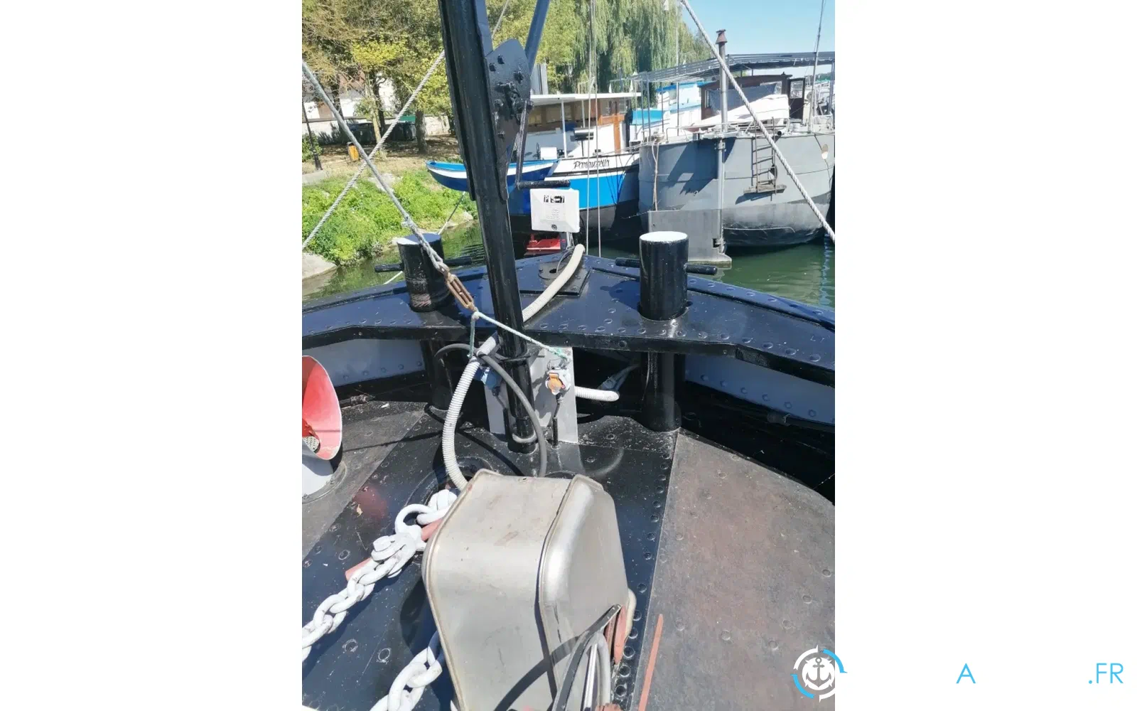 slider 14 Bateau Logement Péniche 4 chambres aménagées