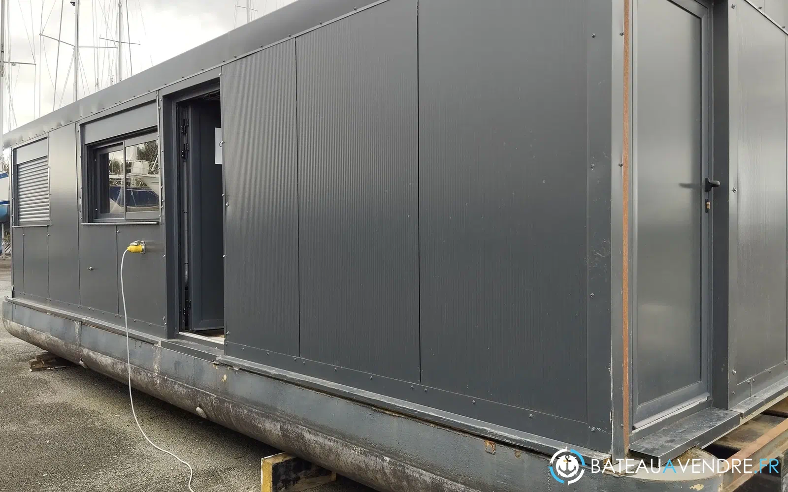 slider 0 Ponton Boat House boat open space , bureaux, selon projet