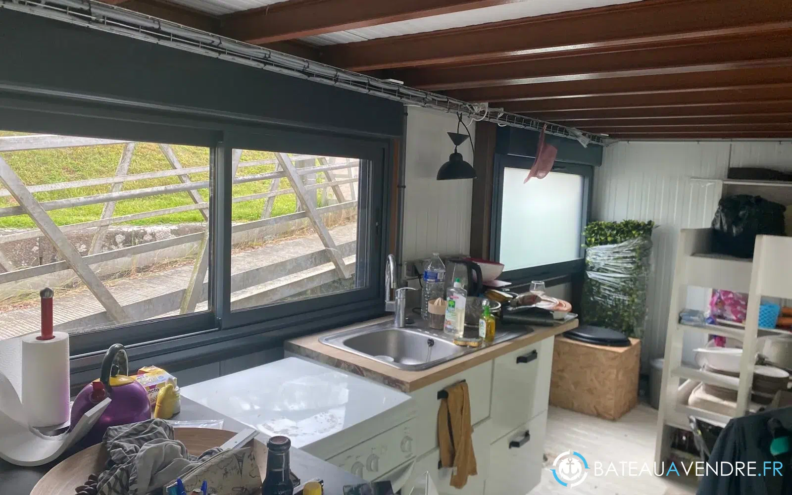 slider 3 Ponton Boat House boat open space , bureaux, selon projet