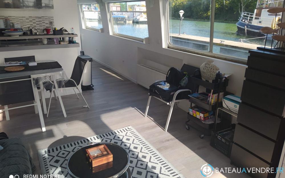 Bateau Logement 50m2 2 Cabines + 50m2 Terrasse interieur photo 2