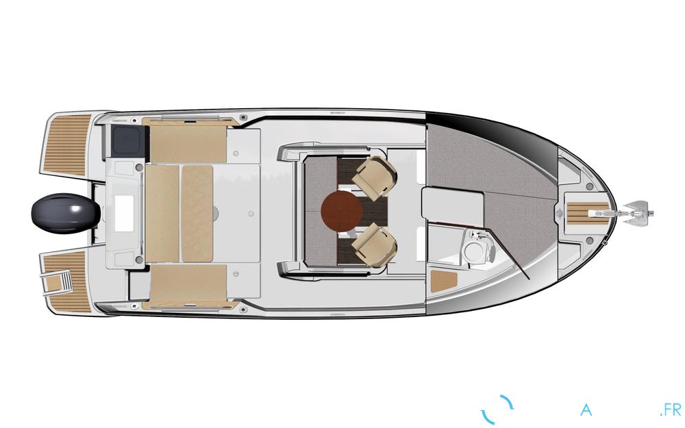 Jeanneau Merry Fisher 795 Sport interieur photo 3