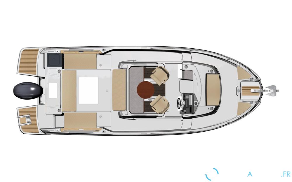 Jeanneau Merry Fisher 795 Sport interieur photo 4