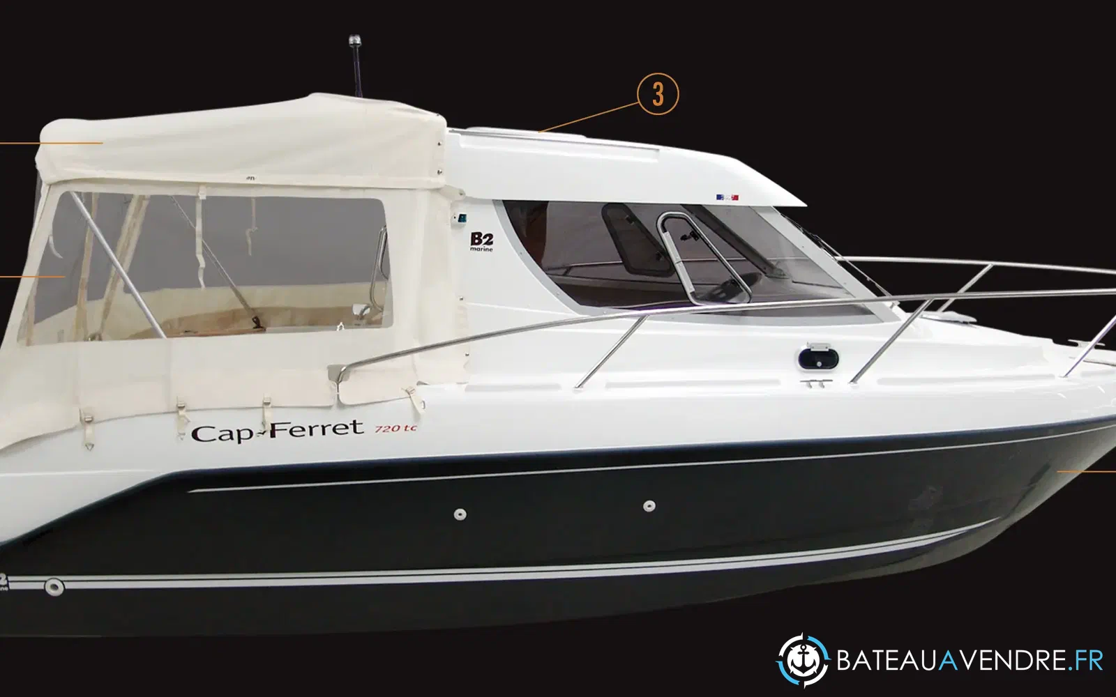 slider 0 B2 Marine Cap Ferret 722 T.Cruiser