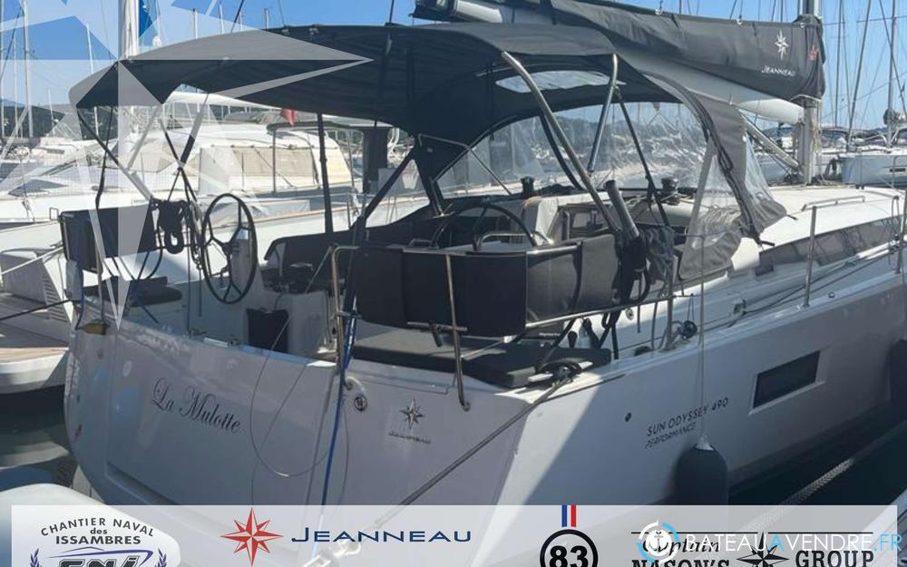 Jeanneau Sun Odyssey 490 exterieur photo de présentation