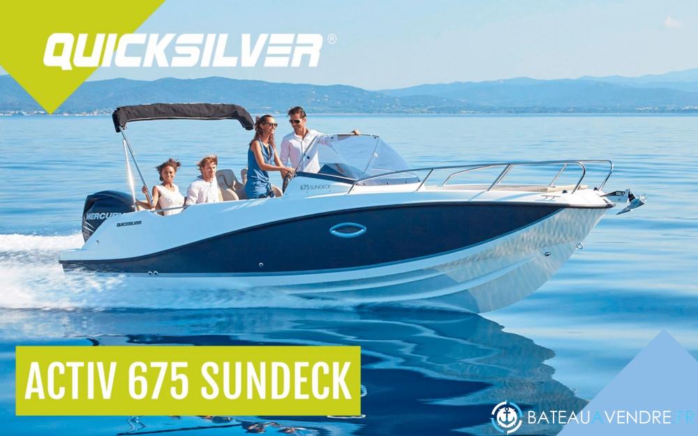 Quicksilver Activ 675 Sundeck exterieur photo de présentation