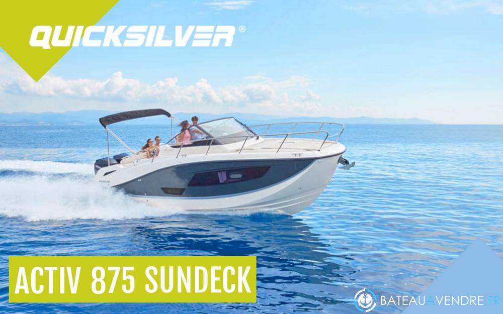 Quicksilver Activ 875 Sundeck exterieur photo de présentation