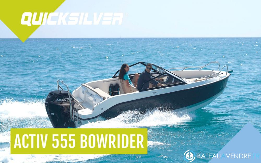 Quicksilver Activ 555 Bowrider exterieur photo de présentation