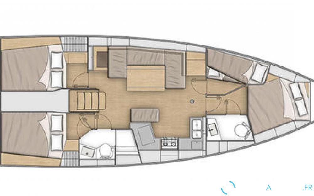 Beneteau Oceanis 40.1 interieur photo 5