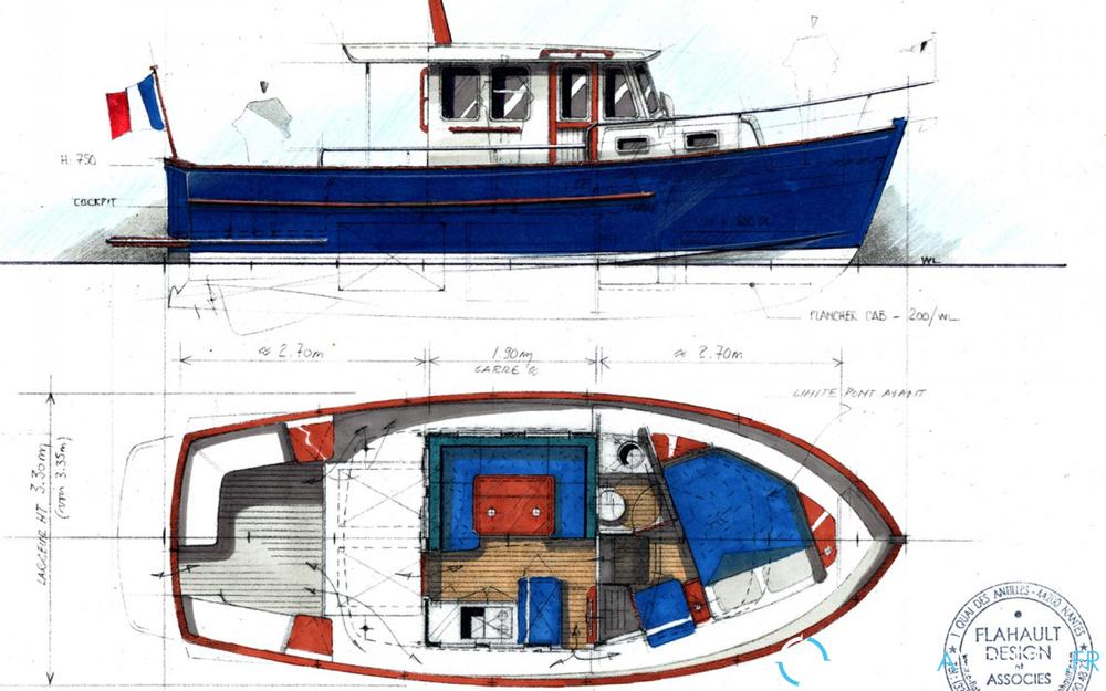 Rhea 850 Timonier exterieur photo 4