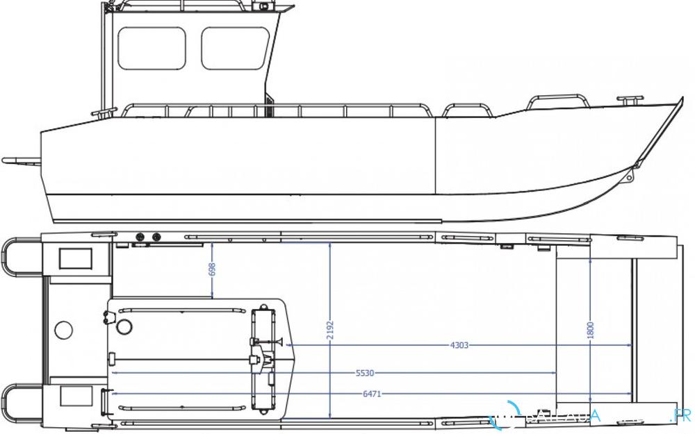 Ms Boat Cwa 800 Wt exterieur photo de présentation