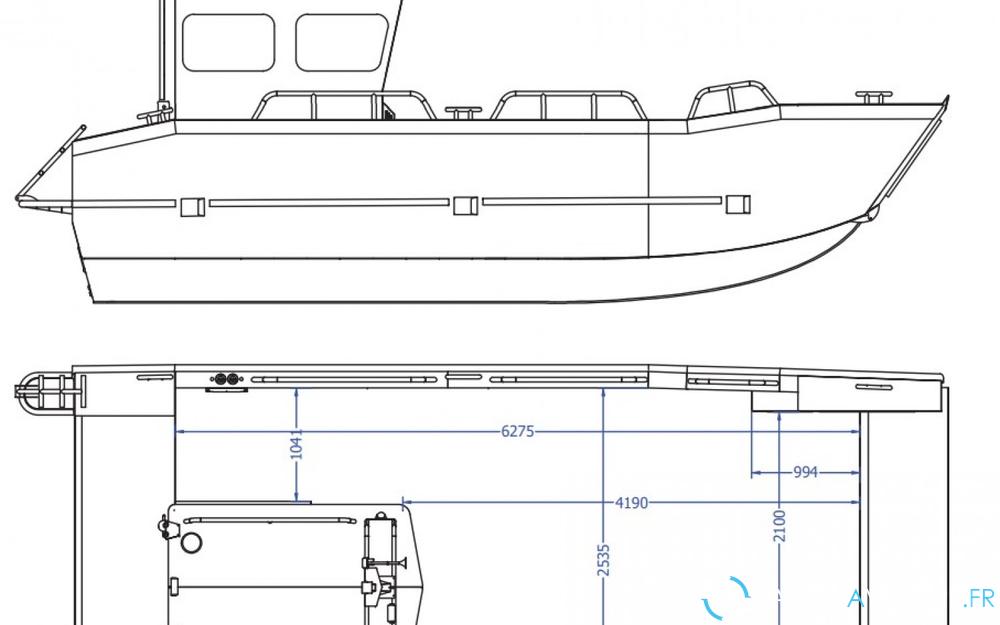 Ms Boat Cwa 800 Wt Extra Large exterieur photo 3