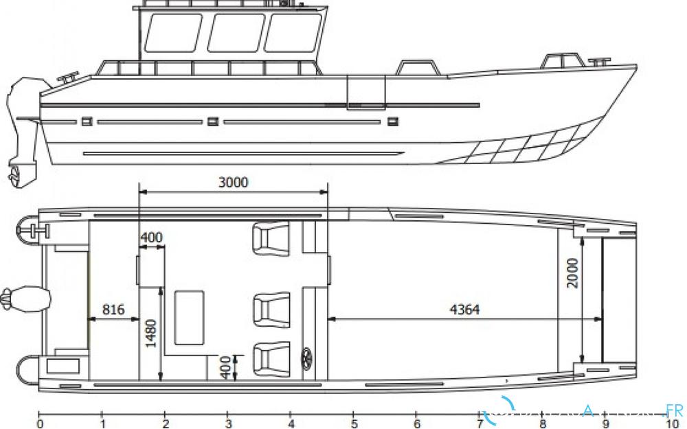 Ms Boat Cat 950 Wt exterieur photo 2