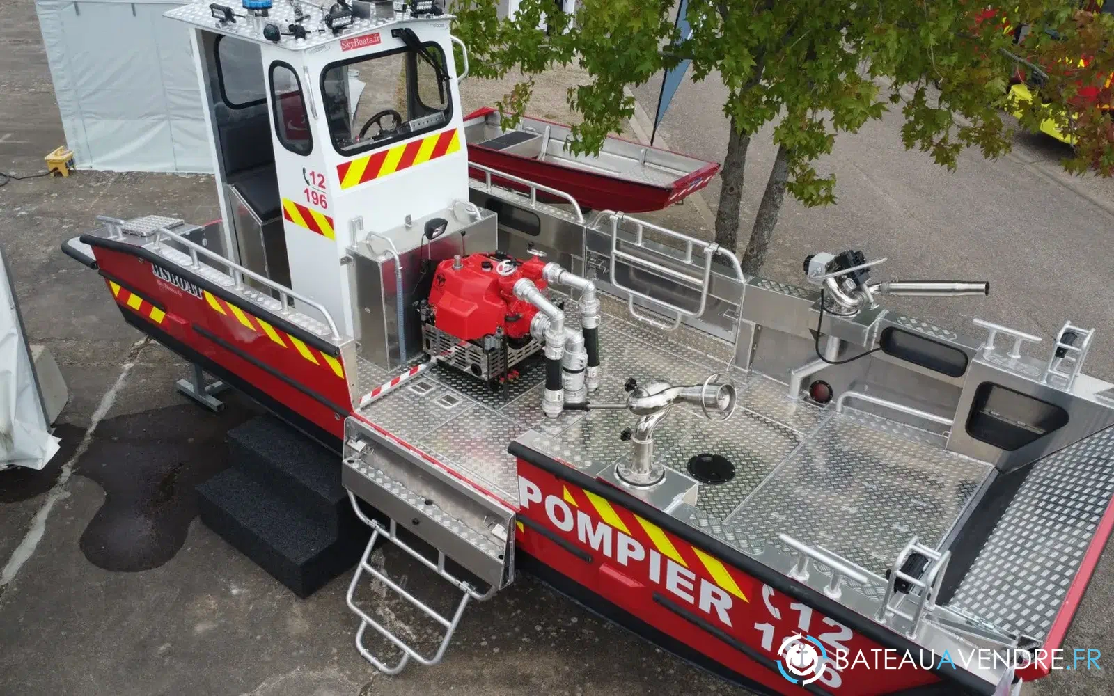 slider 6 Ms Boat S 610 WT Pompier - Intervention - Secours