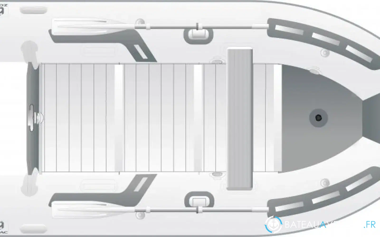 slider 0 Zodiac Cadet 350 Alu