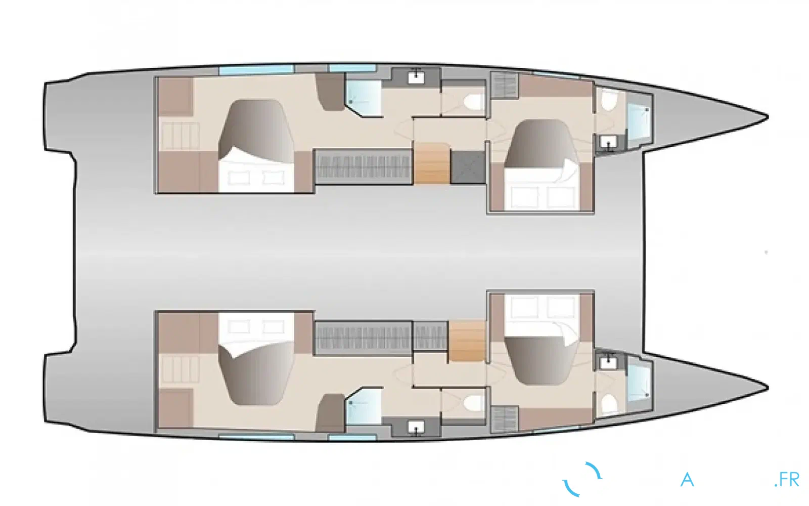 slider 34 Fountaine Pajot Aura 51