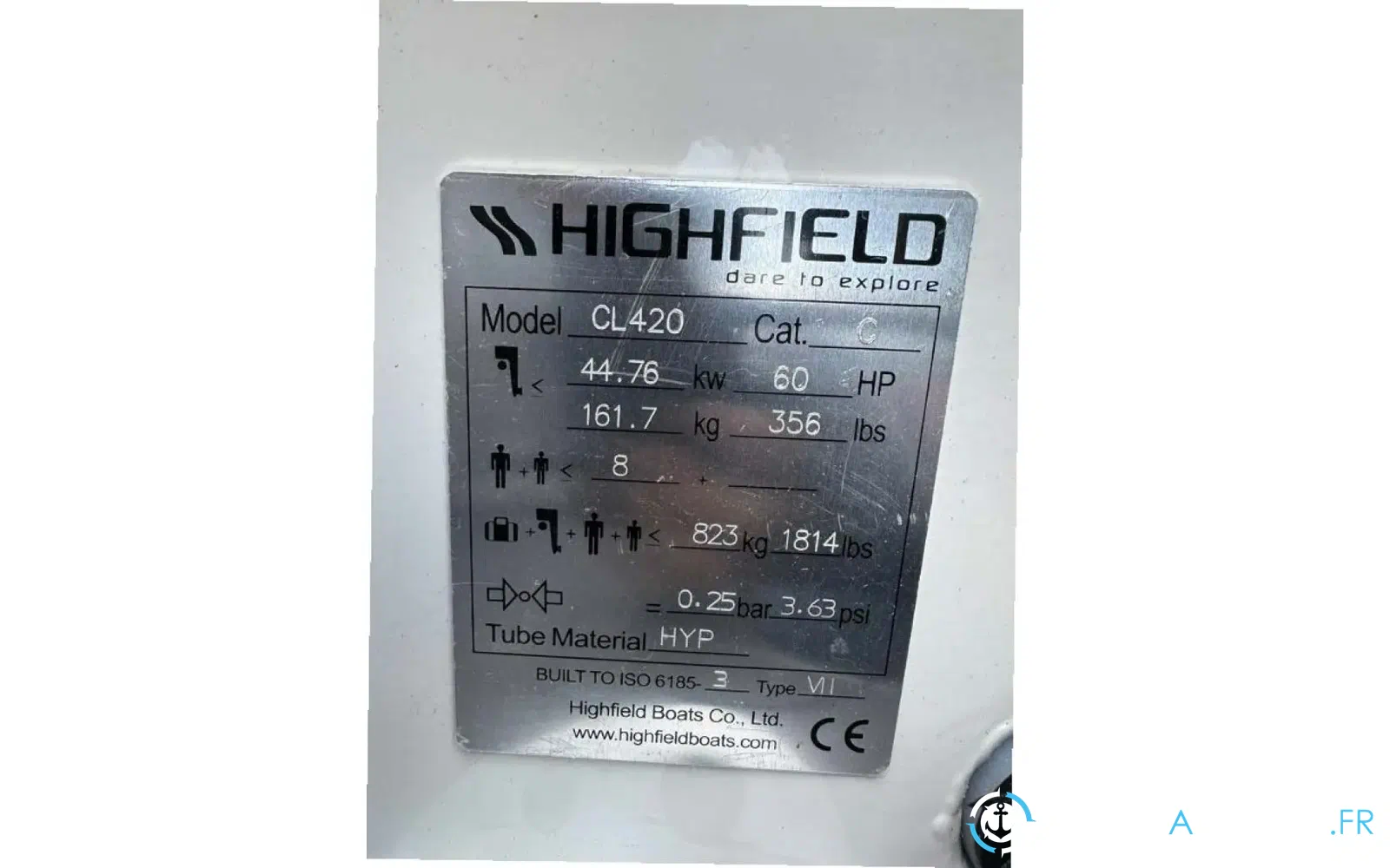 slider 5 Highfield CL 420