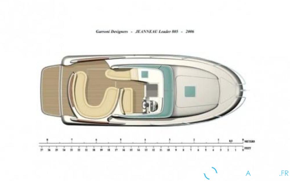 Jeanneau Leader 805 interieur photo 5