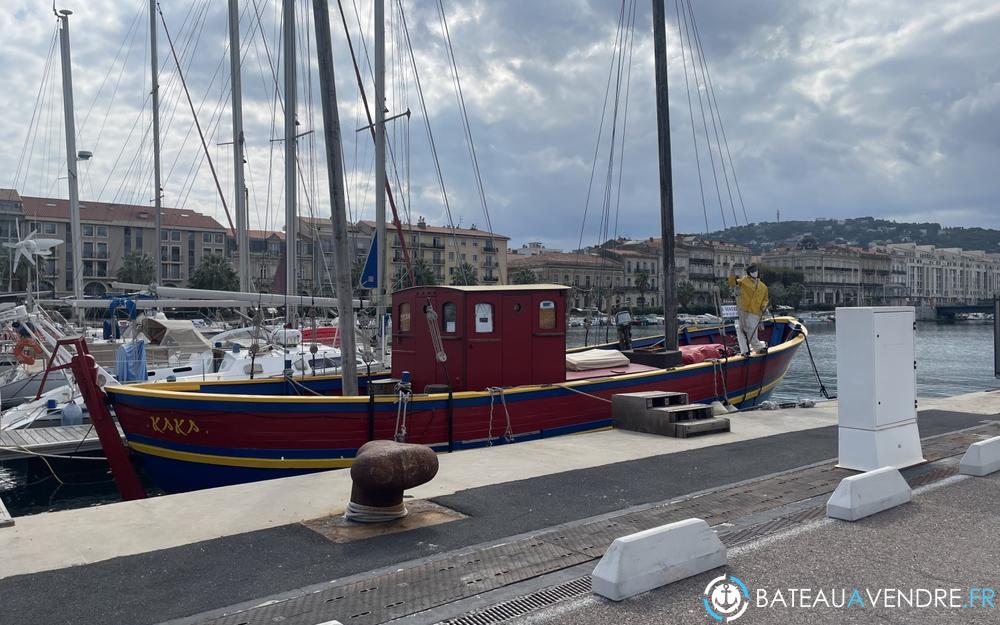 Bateau en Bois Lamparo exterieur photo de présentation