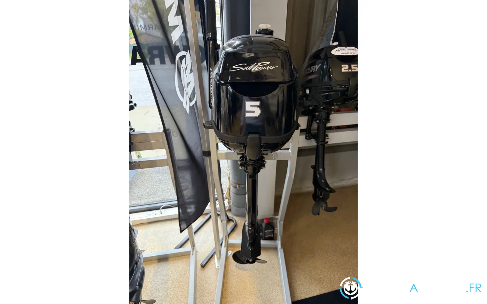 slider 0 Moteur Mercury 5 cv Sail mh