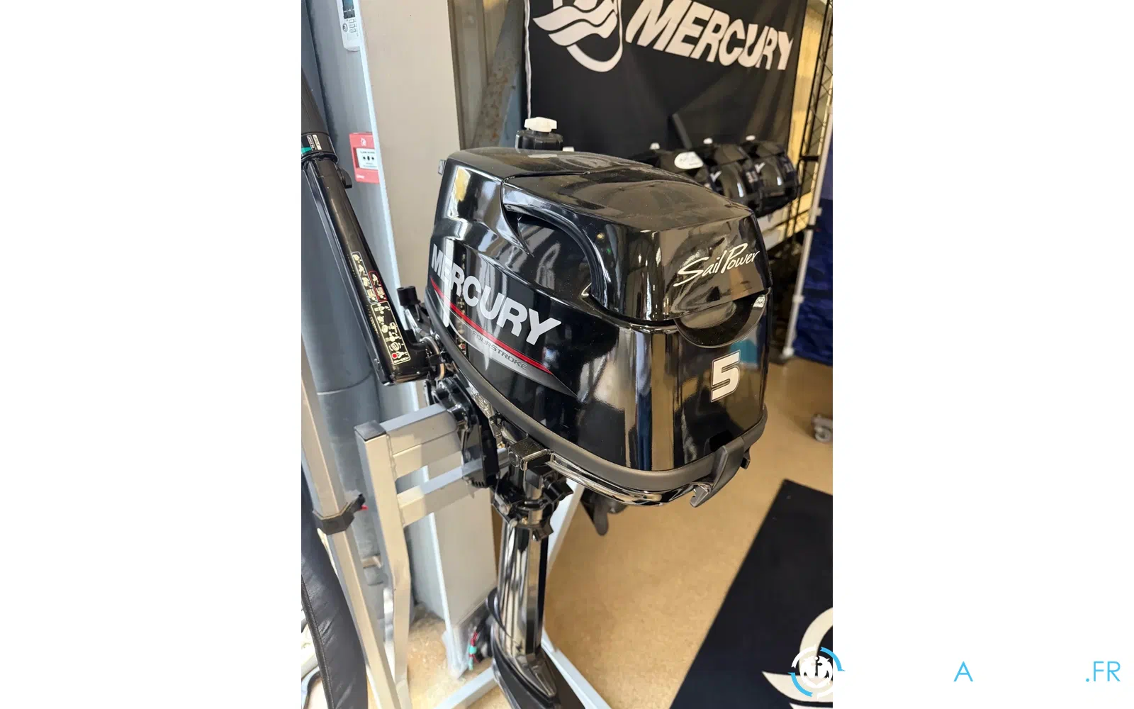 slider 2 Moteur Mercury 5 cv Sail mh