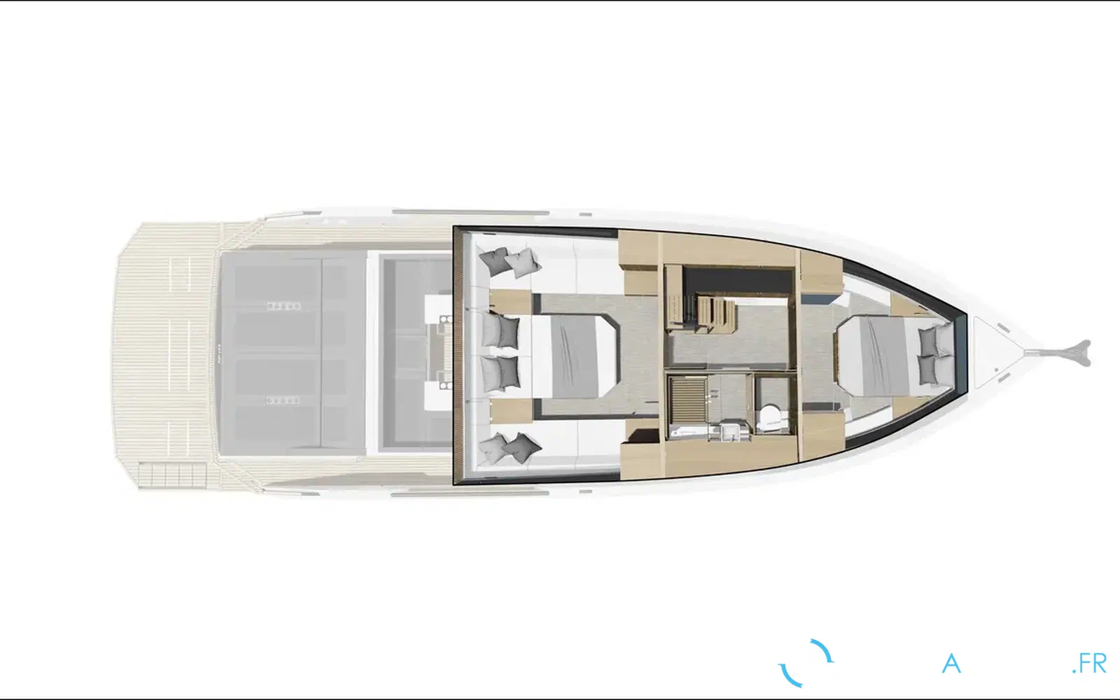 slider 16 De Antonio Yachts D50 Coupe
