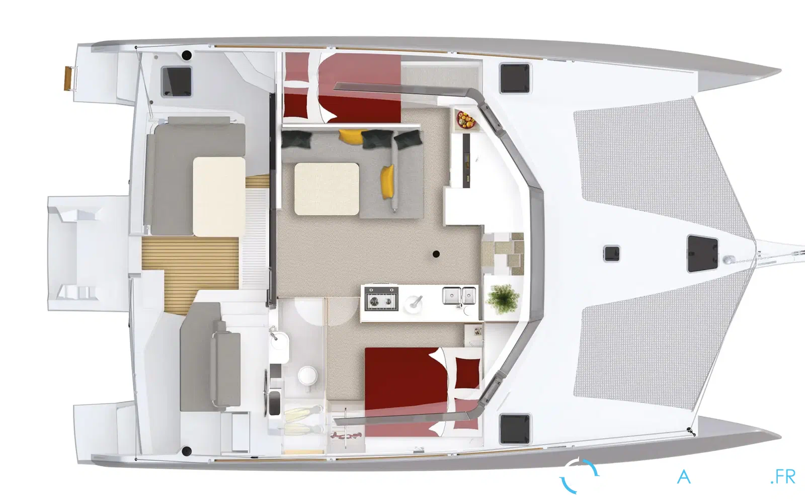 slider 21 Neel Trimarans Neel 43