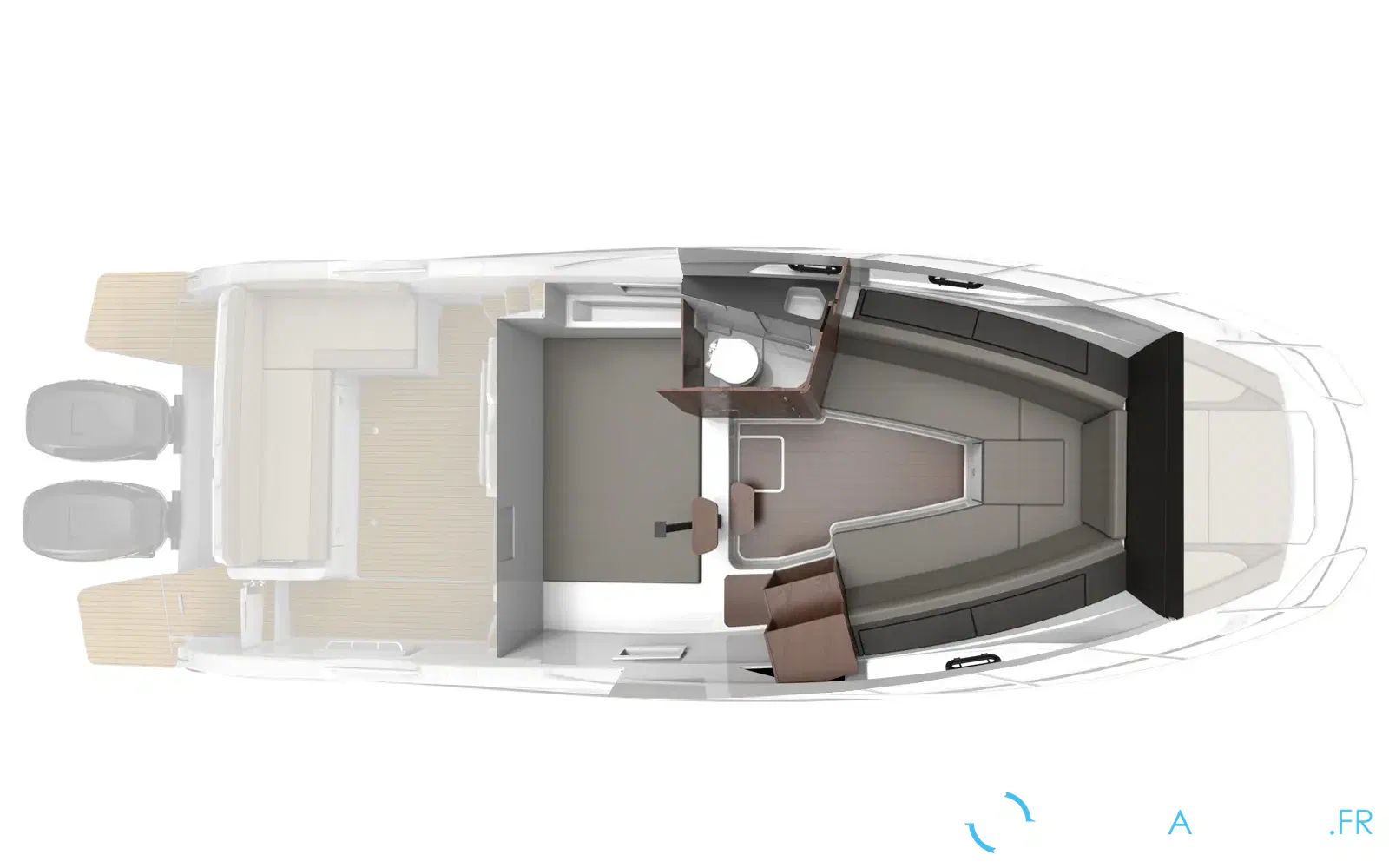slider 3 Quicksilver Activ 875 Sundeck