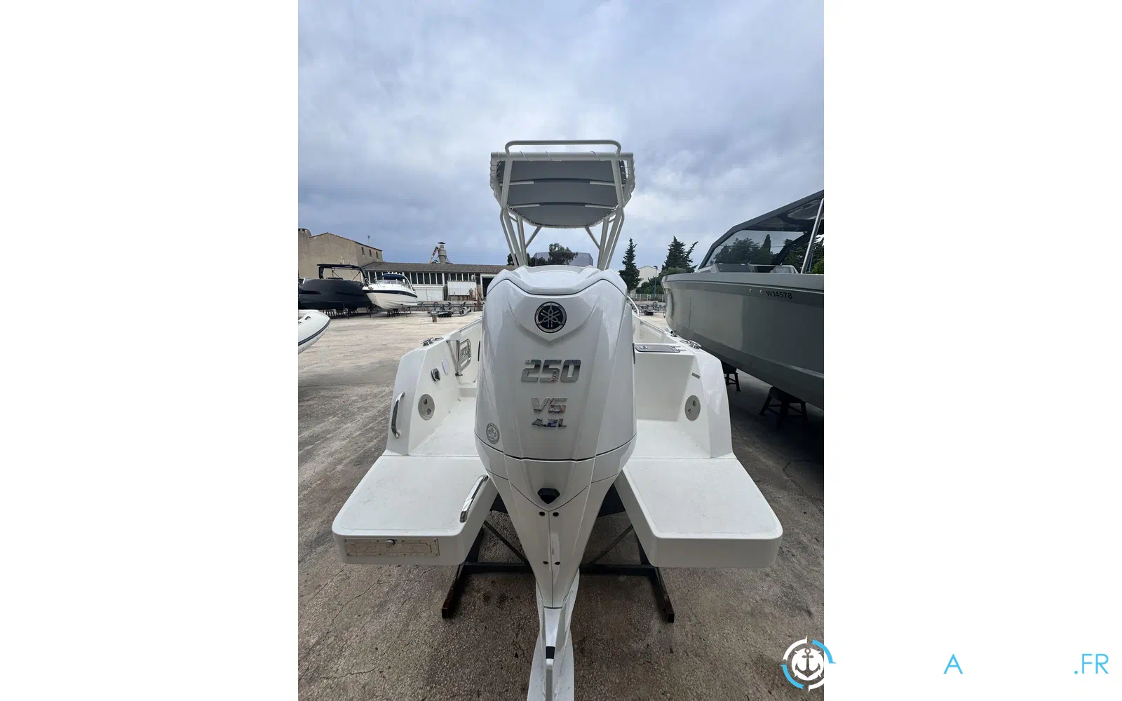 slider 4 White Shark 240 CC