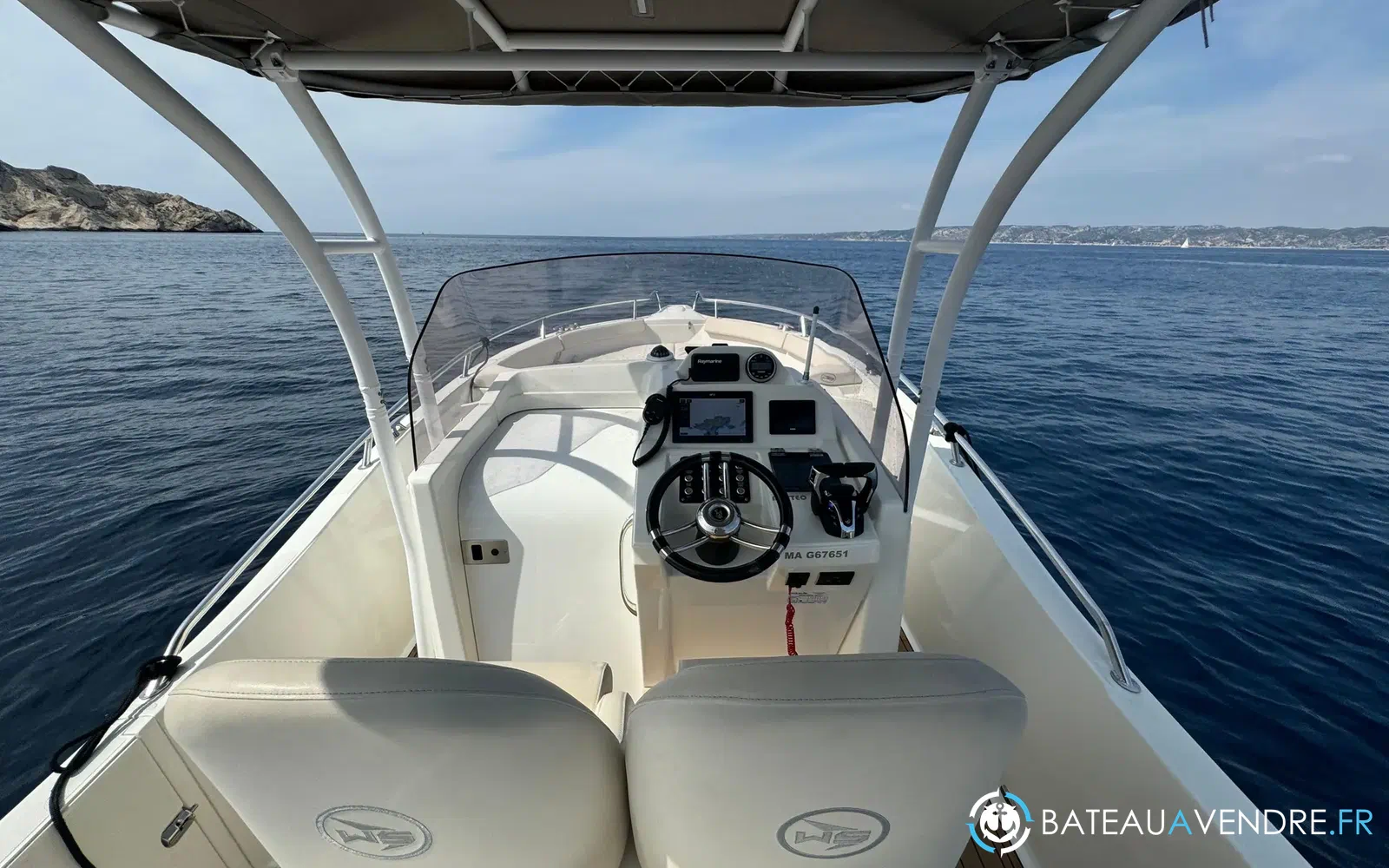 slider 13 White Shark 280 CC Evo