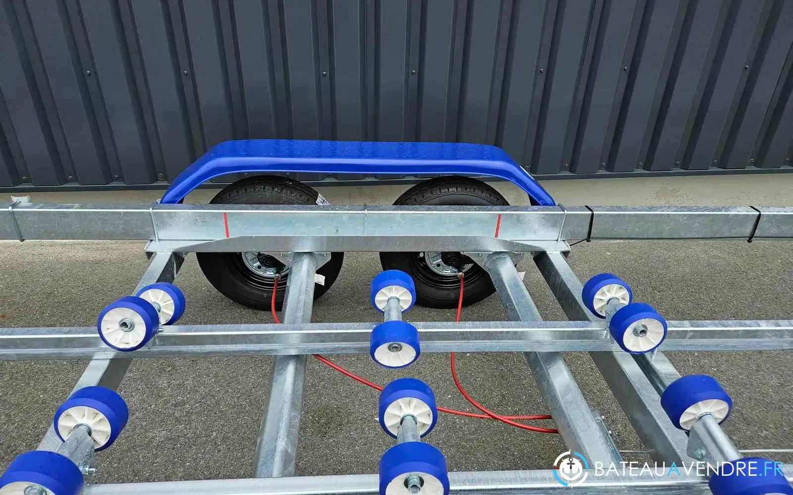 slider 1 Remorque porte bateau SUN WAY Galaxy GD12 PTAC 2400 Kg