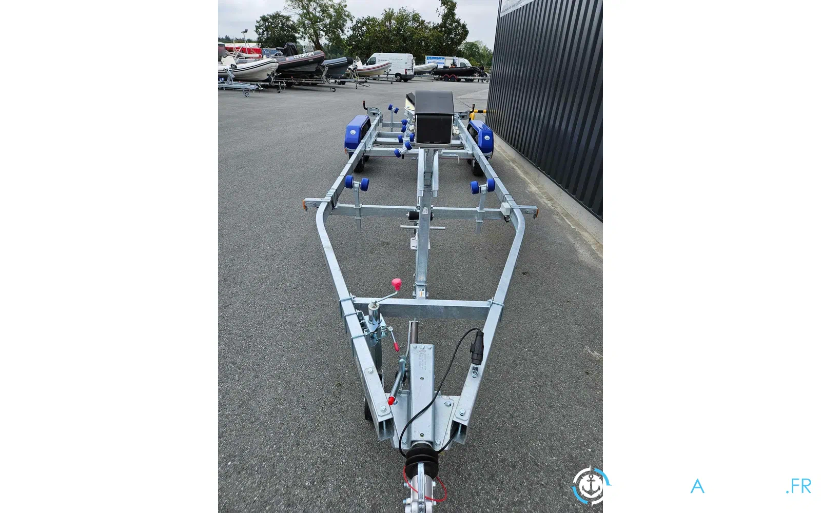 slider 4 Remorque porte bateau Sun Way Galaxy GD18 PTAC 3500 Kg