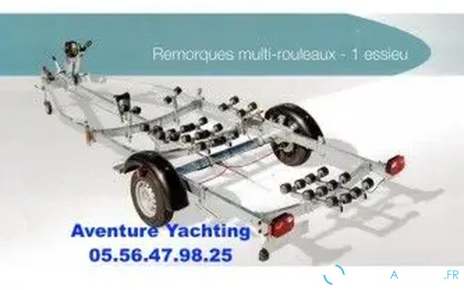 slider 0 REMORQUE BATEAU OCEANE O091S-55 CU 630Kg PTAC 900Kg