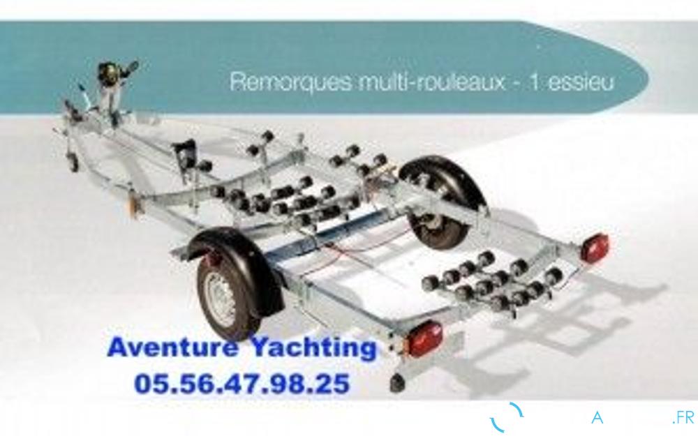 REMORQUE BATEAU OCEANE O111S-55 CU 870Kg PTAC 1150Kg  photo de présentation