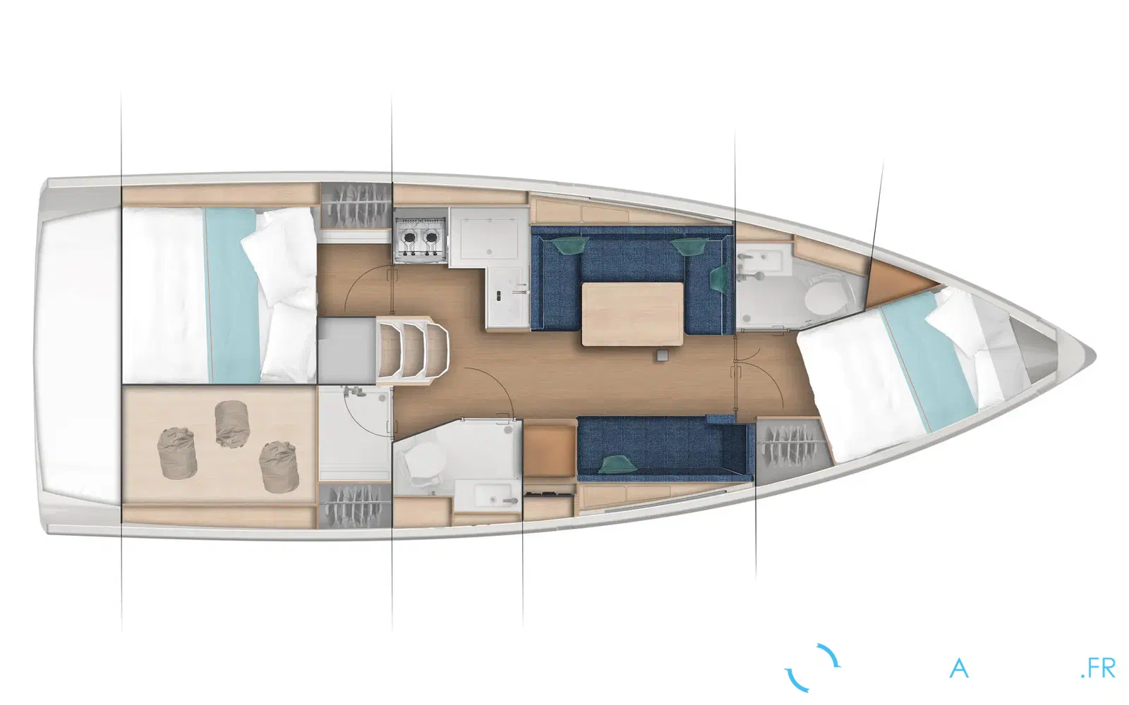 slider 15 Jeanneau Sun Odyssey 380