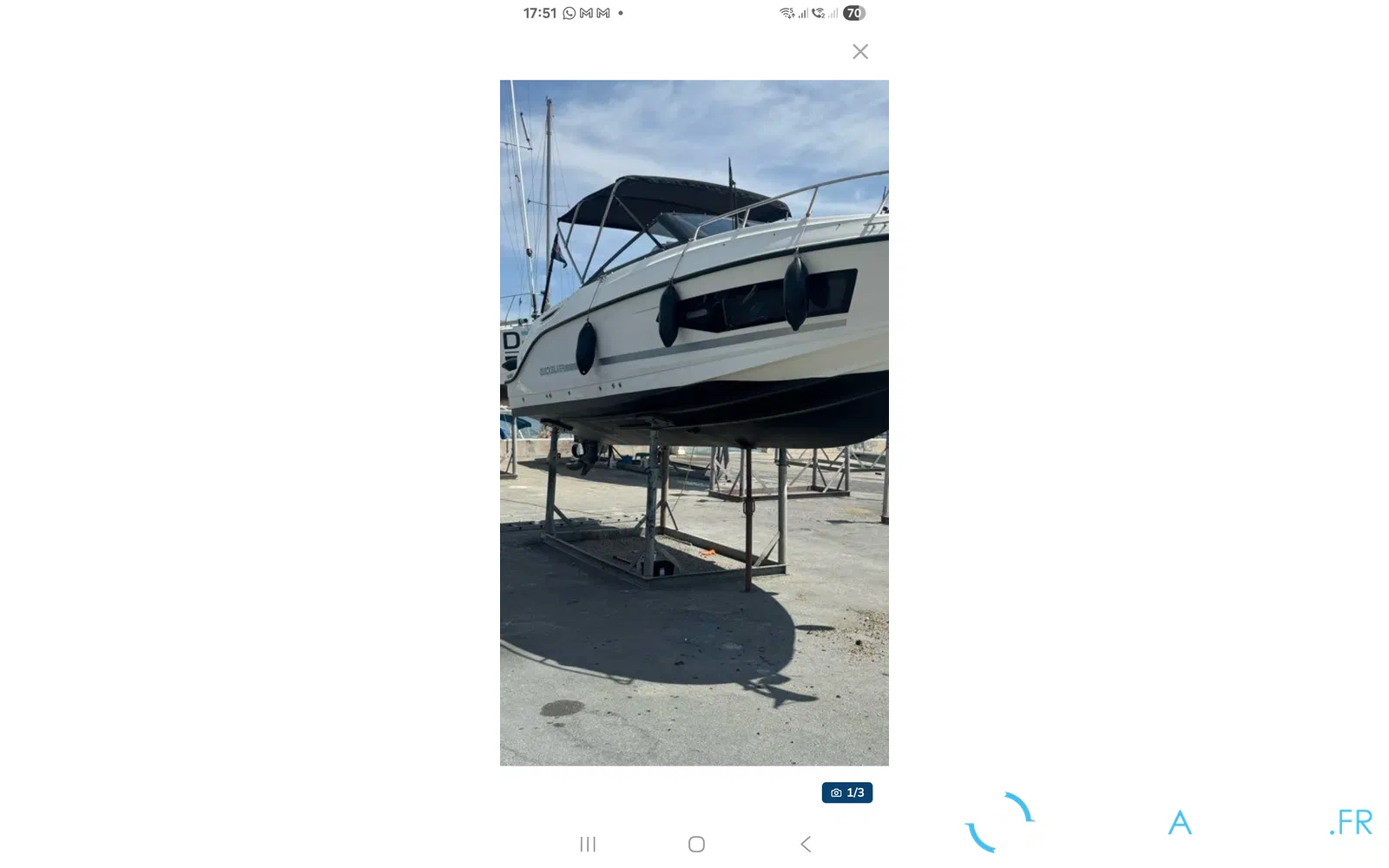 slider 11 Quicksilver Activ 755 Cruiser