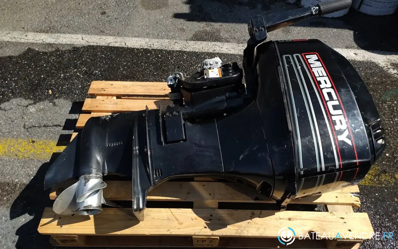 slider 0 MERCURY 40 cv 2 T arbre court, barre franche