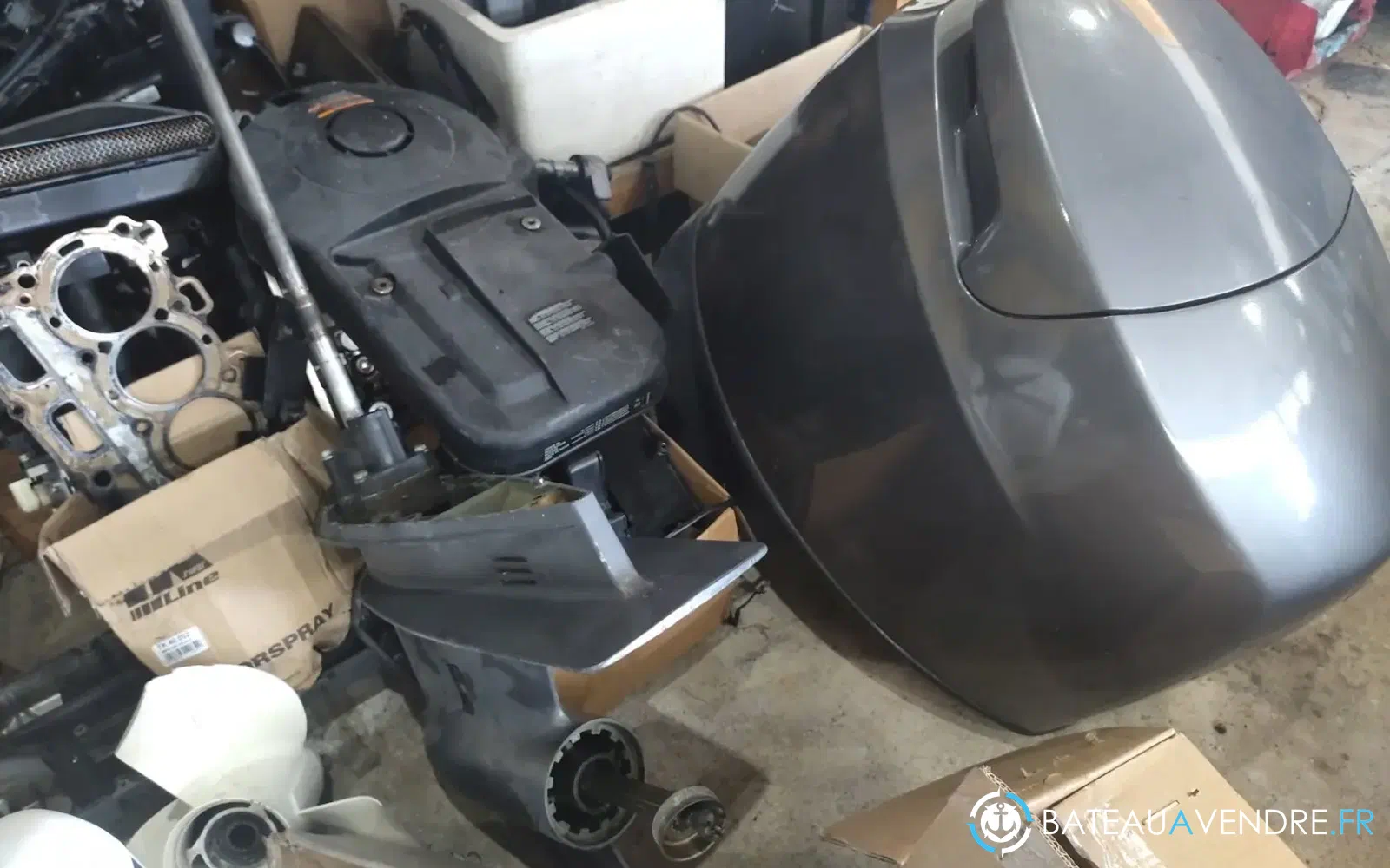 slider 3 YAMAHA F80 à carburateurs - Arbre long
