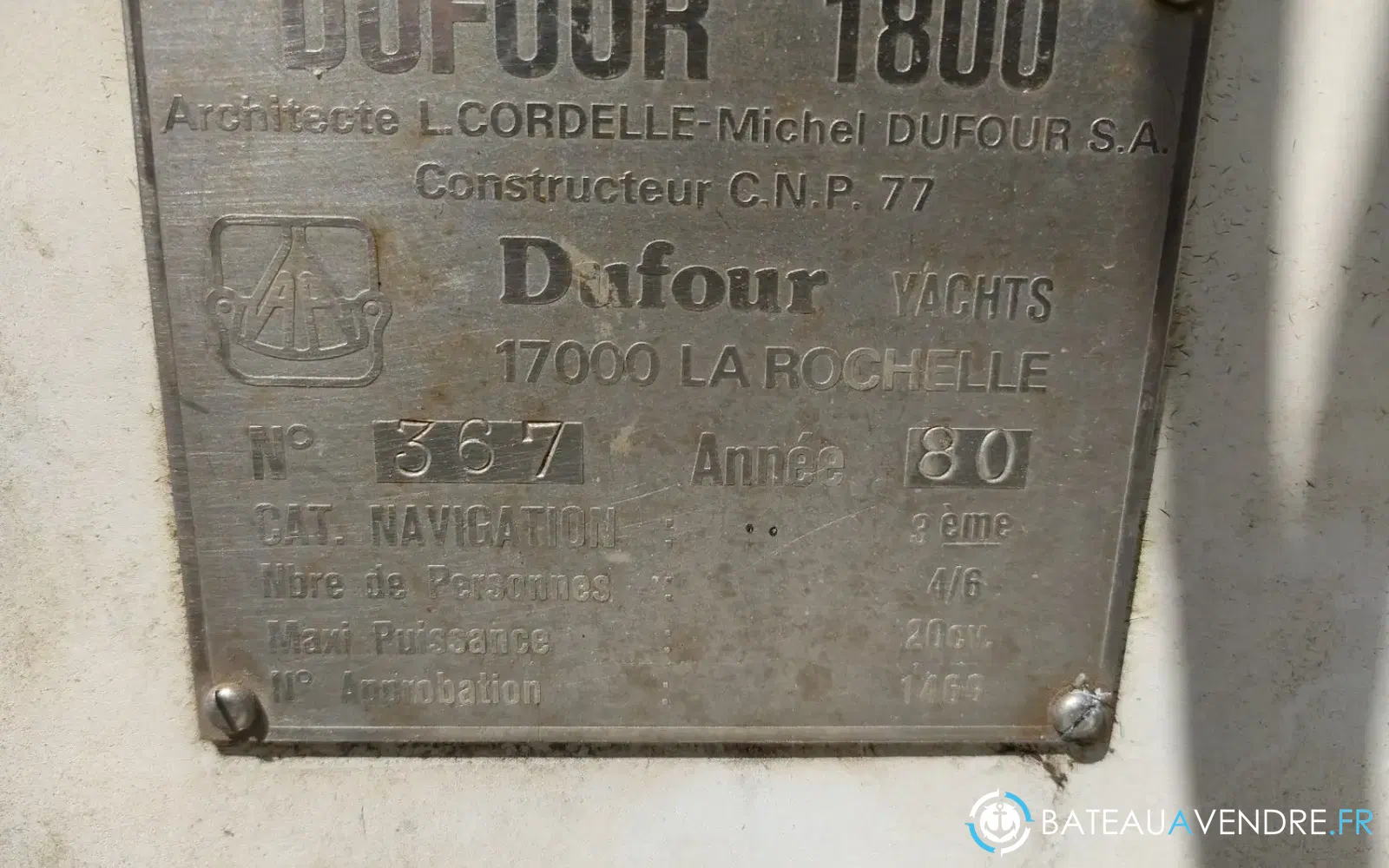 slider 16 Dufour 1800