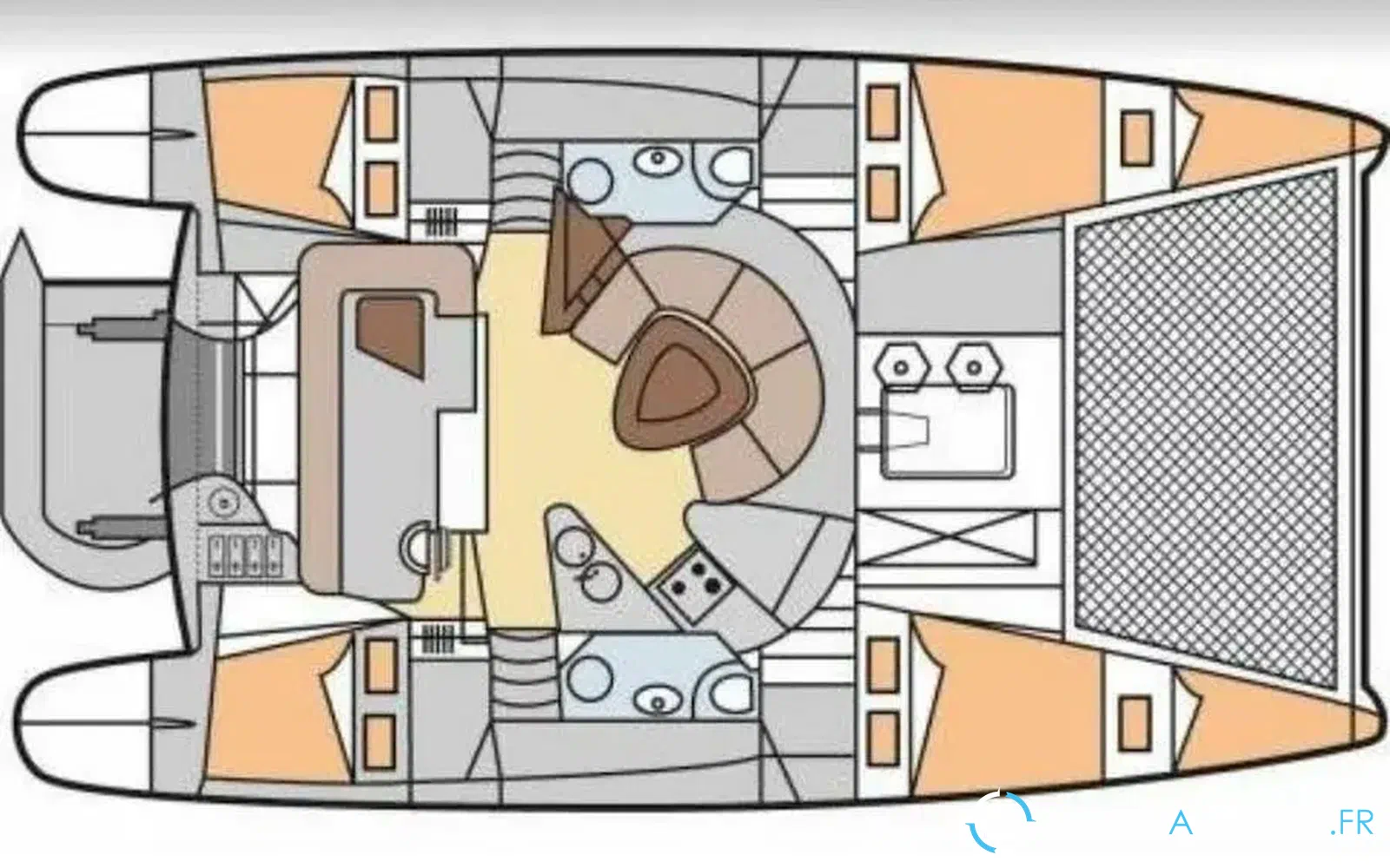 slider 40 Fountaine Pajot Athena 38