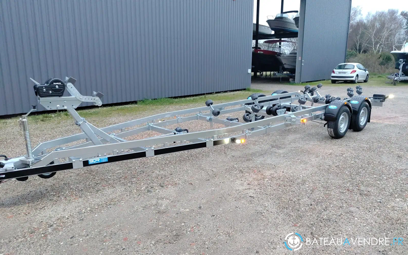 slider 0 Remorque double essieux BRENDERUP ELLEBI 3500 kg