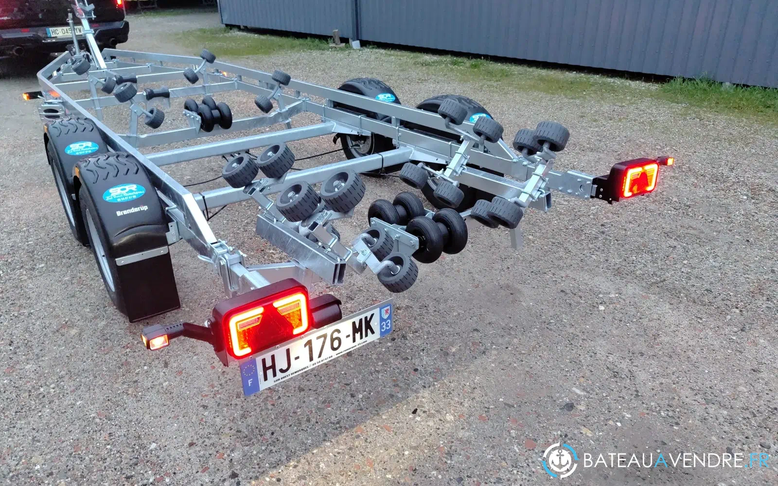 slider 3 Remorque double essieux BRENDERUP ELLEBI 3500 kg