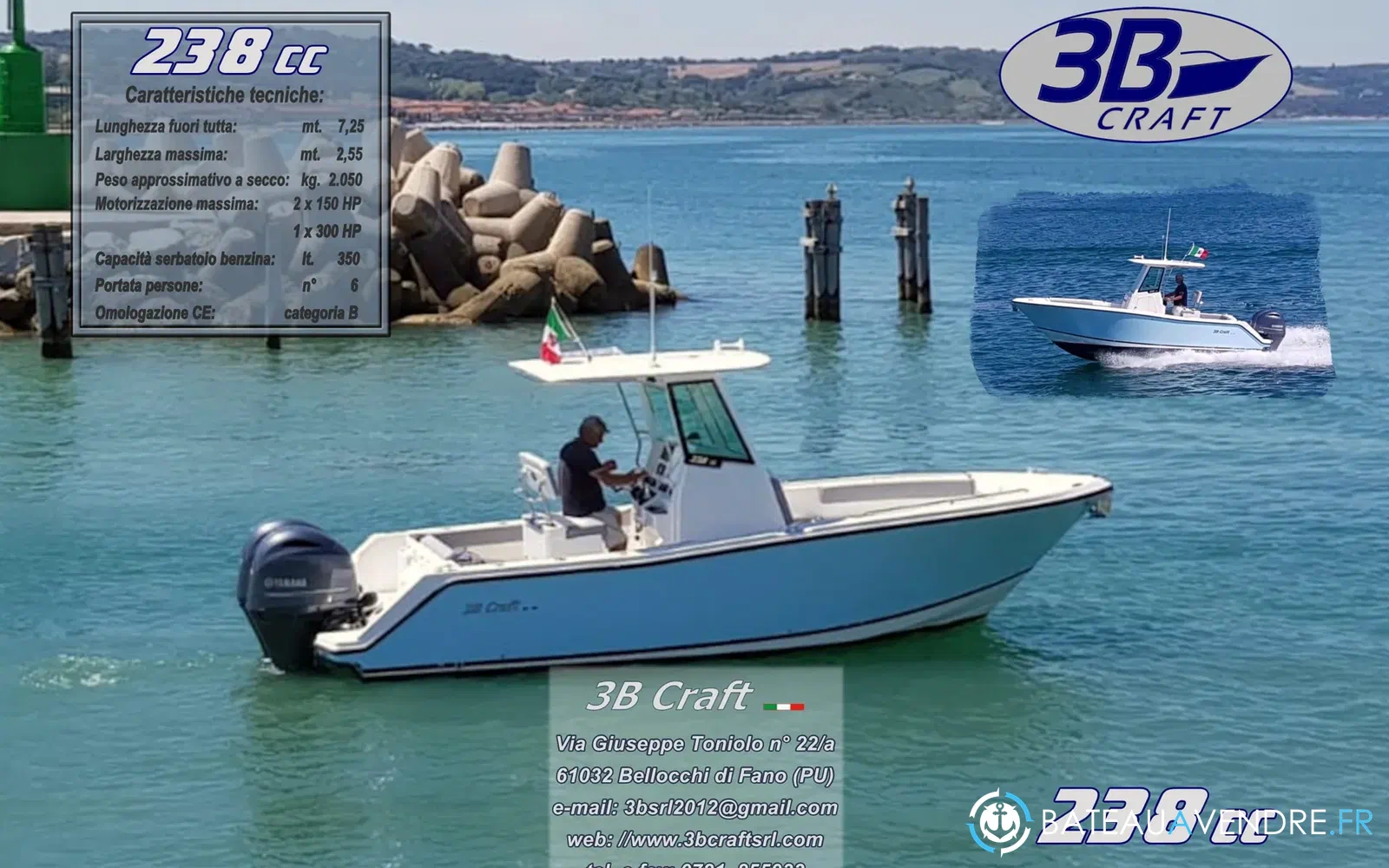 slider 13 3B Craft 238 CC