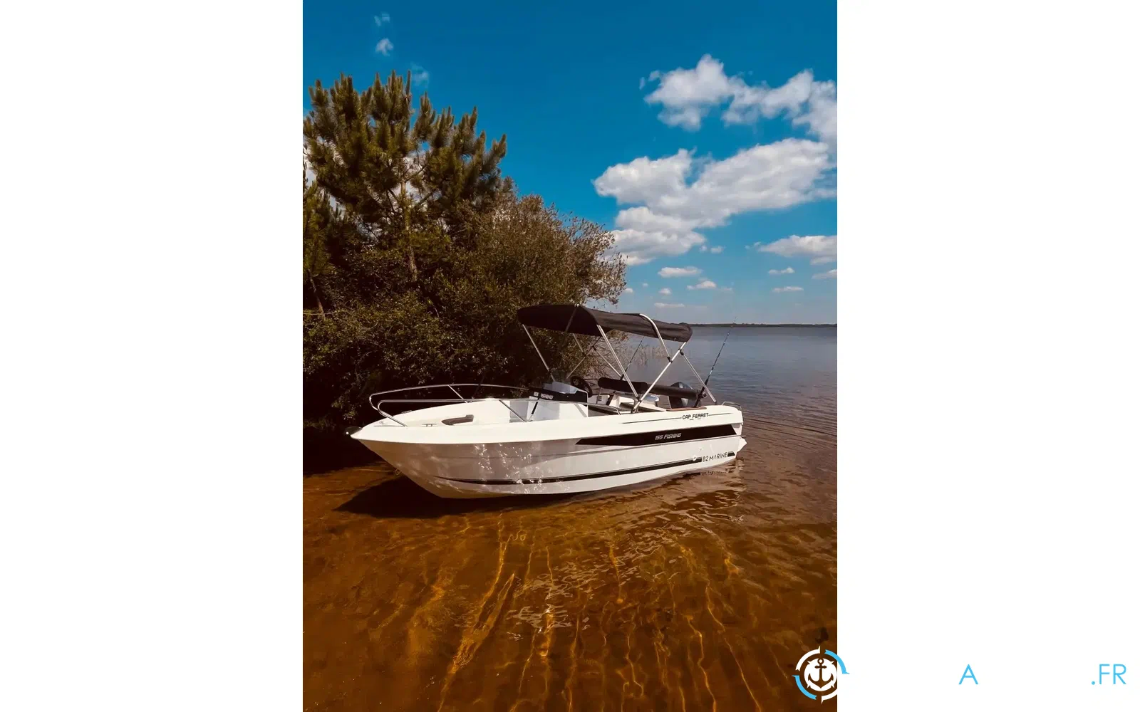 slider 1 B2 Marine Cap Ferret 155 Fishing